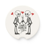 Til Death Do Us Part - Couples of all kinds! Soapstone Car Coaster