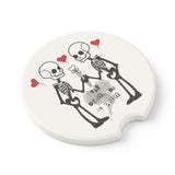 Til Death Do Us Part - Couples of all kinds! Soapstone Car Coaster
