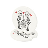 Til Death Do Us Part - Couples of all kinds! Soapstone Car Coaster
