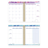18 month Floral Planner Non Year Specific