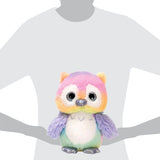 Rainbow Sherbet Owl Stuffed Animal