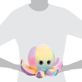 Rainbow Sherbet Stuffed Animal Octopus