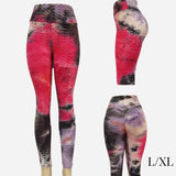 Tie Dye Honeycomb TikTok Leggings