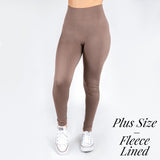 New Mix Smooth Leggings - Fleece Lined - One Size Plus Sizing