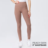 Peachskin - Buttery Soft - 5" Waistband - One Size Leggings!