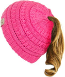 CC BRAND - Kids Messy Bun Beanie Tail Hat
