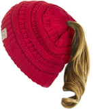 CC BRAND - Kids Messy Bun Beanie Tail Hat