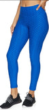 Royal Blue Tik Tok Honeycomb Leggings