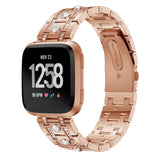 Rhinestone Studded Bracelet for Fitbit Versa, Versa 2, Versa Lite