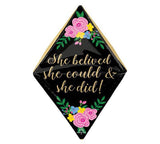 25 Inch Anglez Grad She Believed She Could Balloon
- Geometric