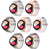 RUBBER PATTERNED STRAP FOR SAMSUNG GALAXY WATCH ACTIVE2 / GEAR SPORT / GEAR S2