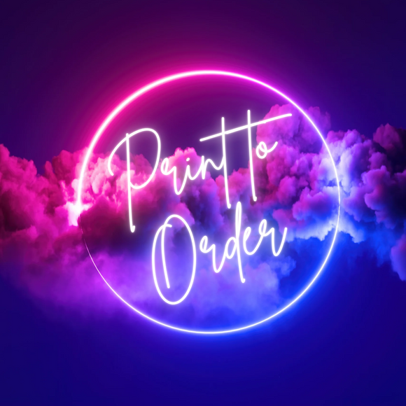 Print to Order Items