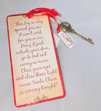 Santa's Magic Key - Christmas Stocking Stuffer, Gift, Package decoration
