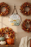 "Thankful for my Gnomies" Fall Hanging Decor Primitives By Kathy