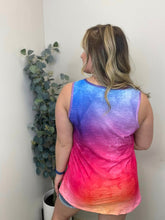 Load image into Gallery viewer, Sunset Ombre Tank Top

