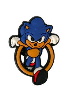 Sonic and Ring Croc Charm