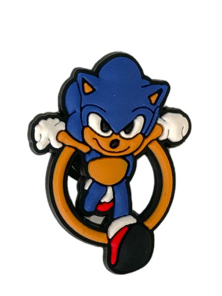 Sonic and Ring Croc Charm