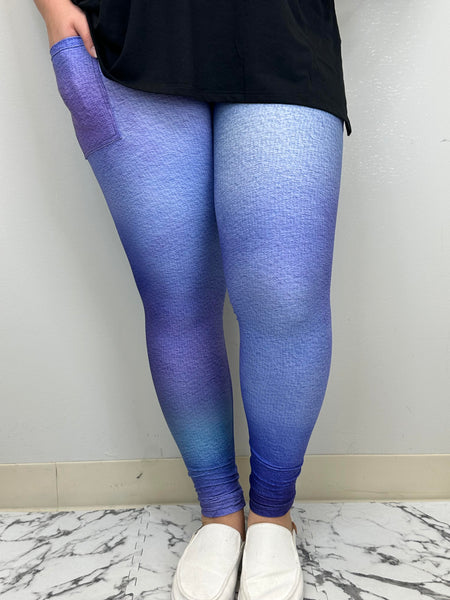 Whispering Wind Leggings/Capri w/ Pockets