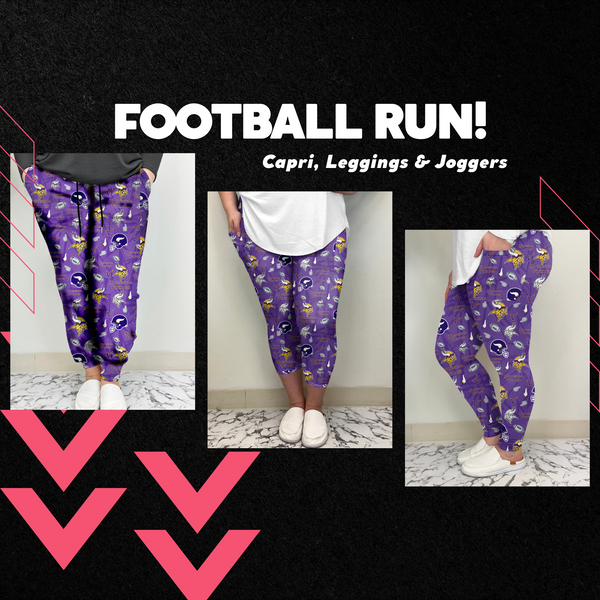 Minnesota Capri, Leggings & Joggers | Pre-Sale ends 8/16 @ midnight | ETA 32 Days