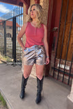 Marfa Metallic Shorts