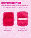 MakeUp Eraser Geometric 7 Day Set (7x Mini MakeUp Eraser Cloth + 1x Bag) 7pcs+1bag