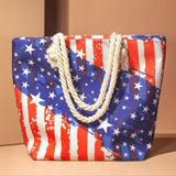 Star Spangled American Flag Tote Bag - Show Your Patriotic Side! - Fully Lined