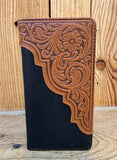 Montana West Mens Wallet
Embossed 2 tone Men's Bifold