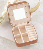 Western Boot Stitch Mini Jewelry Case