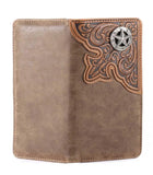 Montana West Mens Wallet
Embossed Men's Bifold Lonestar Concho