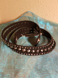Black Studded Wrap Bracelet