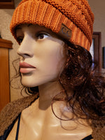 C.C. Criss Cross Ponytail Beanies CCB-1