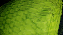 Load image into Gallery viewer, Flourescent Yellow/Green Honeycomb Tik Tok Leggings
