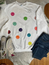 Load image into Gallery viewer, PATCHED All Smiles Crew Neck Mom and Me
