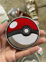 Poke Ball Iron on Patch