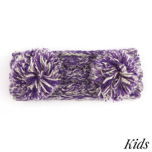 CC BRAND - Kids Double Pom Headband