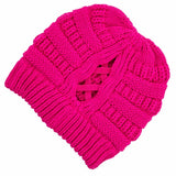 C.C. Criss Cross Ponytail Beanies CCB-1