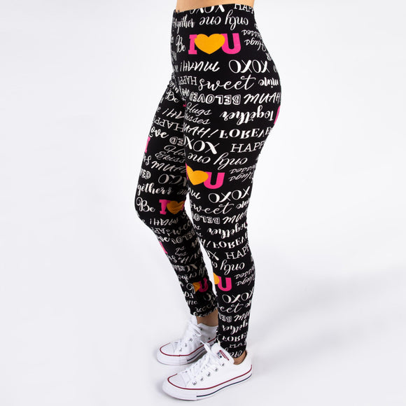 Printed Designed Leggings - Peachskin & Buttery Soft