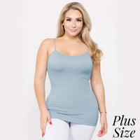 Plus Size Seamless Camisole Tank Top