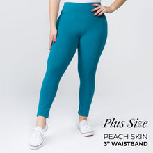 Load image into Gallery viewer, Plus Size Buttery Soft Peachskin Leggings - 3&quot; Waistband
