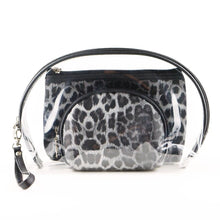 Load image into Gallery viewer, Leopard Print - 3 Piece Cosmetic Bag Sets
