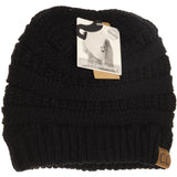 C.C. Criss Cross Ponytail Beanies CCB-1