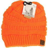 C.C. Criss Cross Ponytail Beanies CCB-1