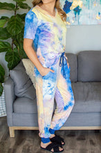 Load image into Gallery viewer, Tie Dye at Dusk Lounge Set
