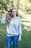 Paint Splatter Crew Neck Sweater | Multiple Colors