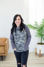 Load image into Gallery viewer, In Plain Sight Camo Women&#39;s Double hooded Sweatshirt

