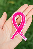 Breast Cancer Ribbon Iron on Patch