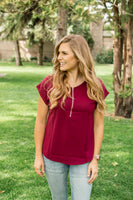 Zip Down Blouse | 3 Colors!