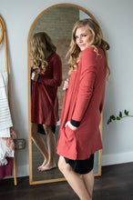 Load image into Gallery viewer, Brushed Waffle Knit Cardigan | Multiple Colors
