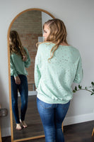 Paint Splatter Crew Neck Sweater | Multiple Colors