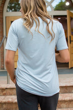Load image into Gallery viewer, Slouchy Pocket Tee | Ice Blue
